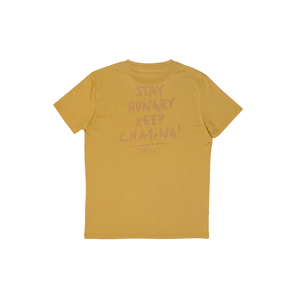 SAYSKY Clean Pace T-skjorte Herre Beige