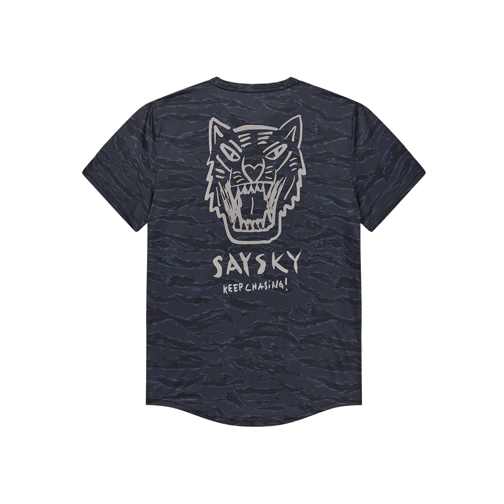 Saysky Tiger Combat T-skjorte Herre Sort