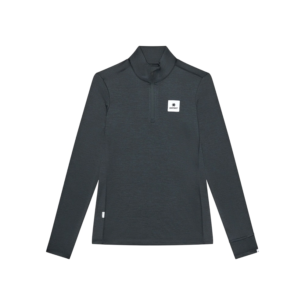 Saysky Tiger Pace Half Zip Langermet Trøye Dame Sort
