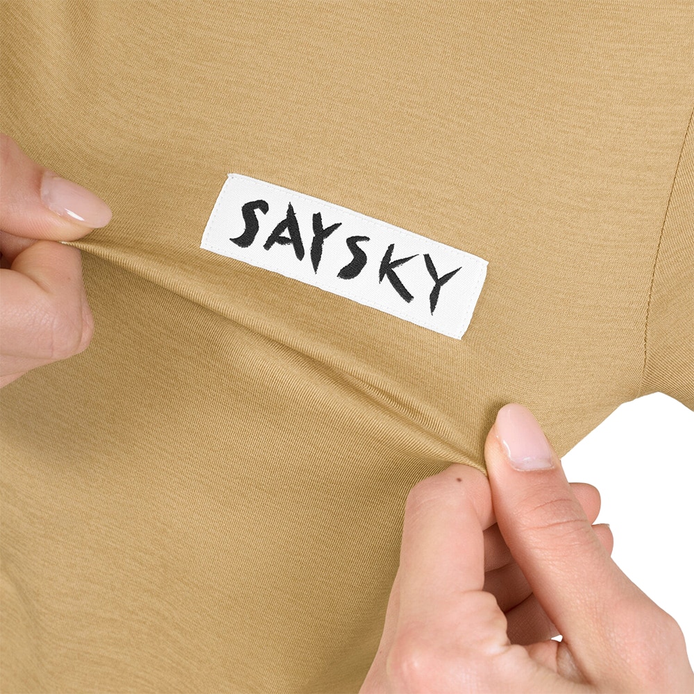 SAYSKY Tiger Clean Pace T-skjorte Dame Beige