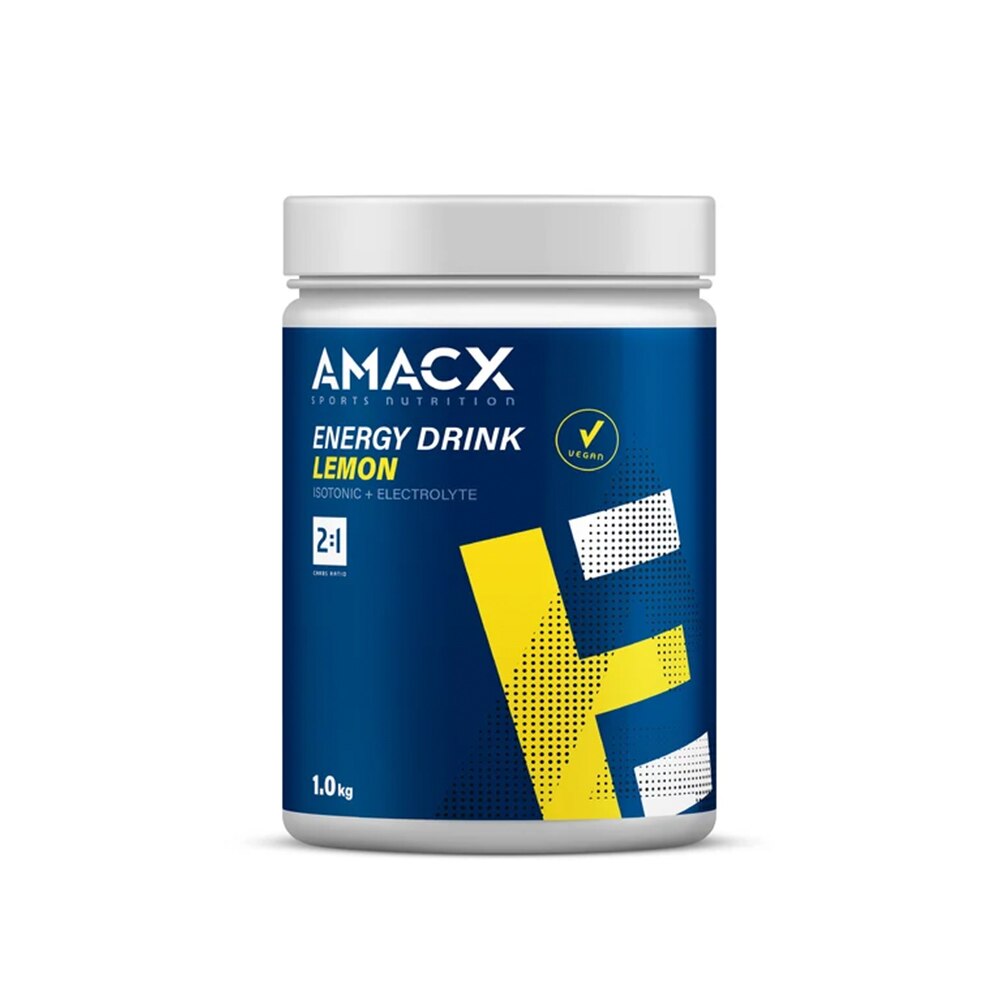 Amacx Energy Drink 1kg Sportsdrikk Sitron