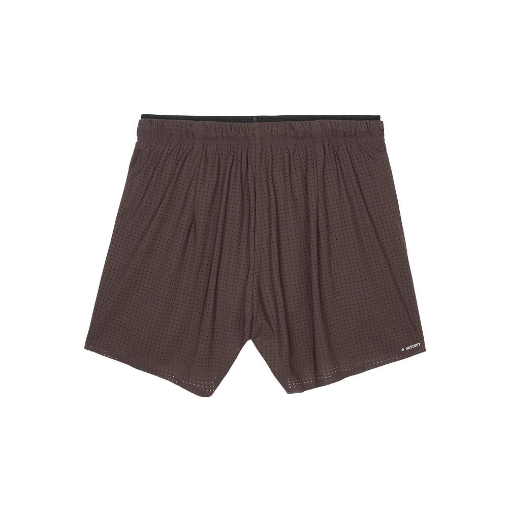 Satisfy Space-O 5 Løpeshorts Herre Brun