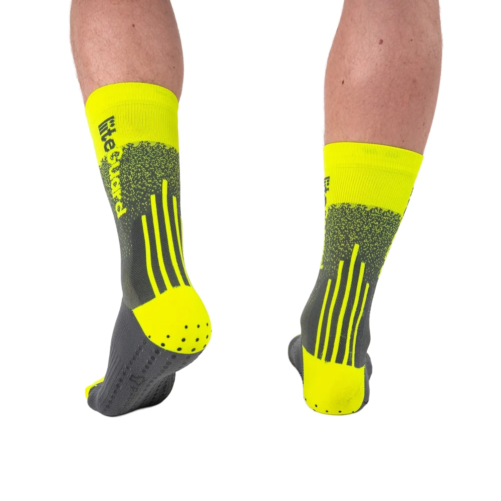 Liiteguard RACE PRO-TECH LG Løpesokker Sort/Gul