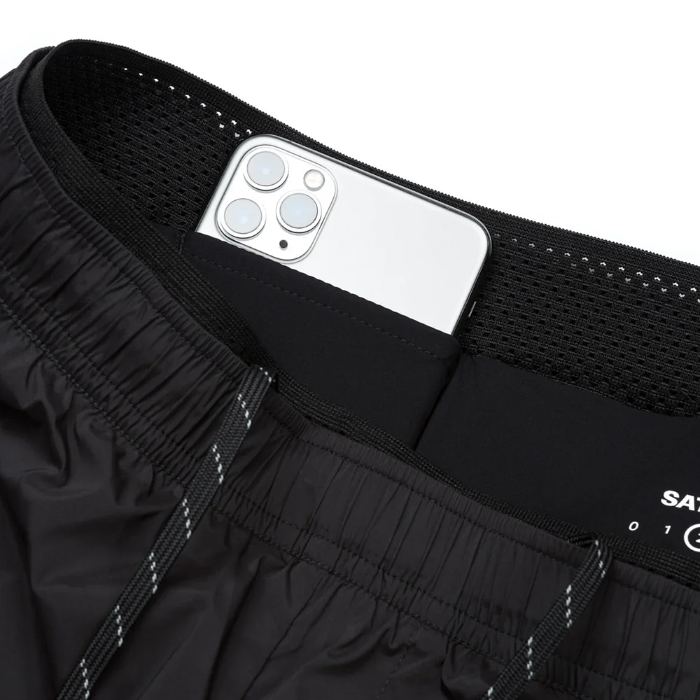 Satisfy TechSilk 8 Løpeshorts Herre Sort