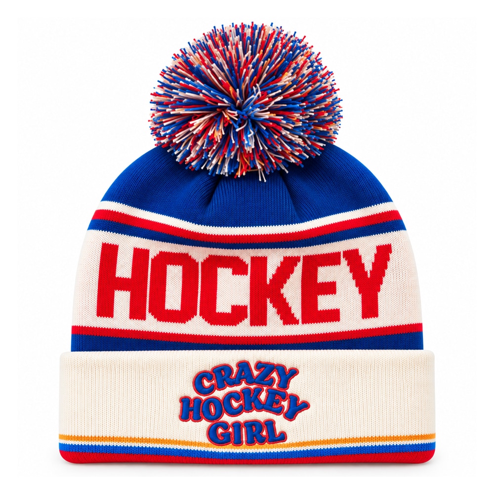 Crazy Hockey Dad Crazy Hockey Girl Retro Lue