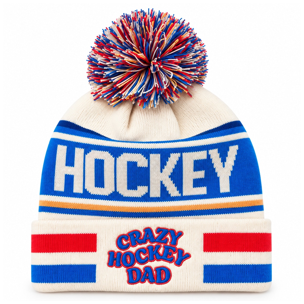 Crazy Hockey Dad Crazy Hockey Dad Retro Lue