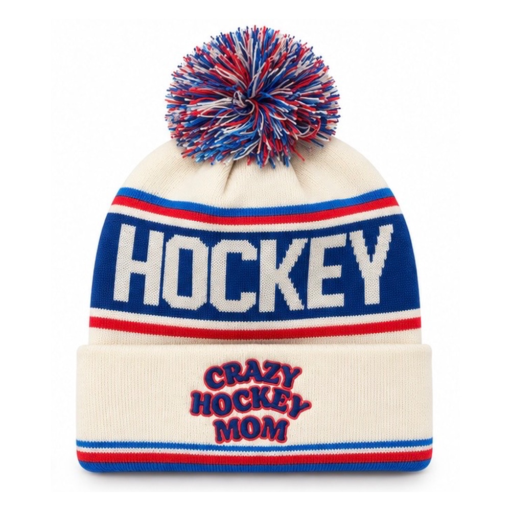 Crazy Hockey Dad Crazy Hockey Mom Retro Lue