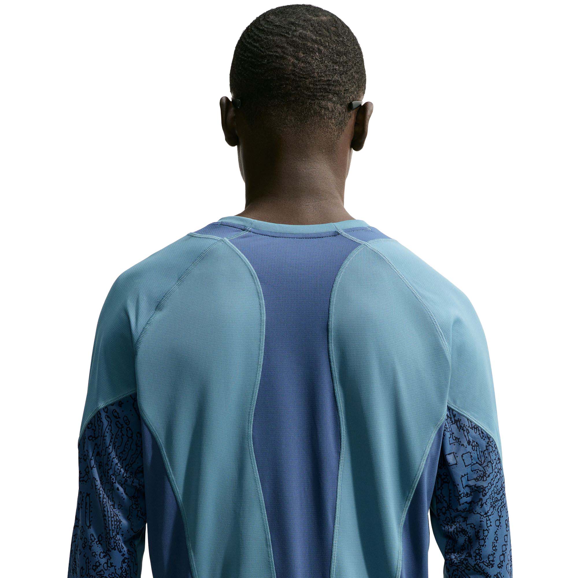 Nike Dri-FIT Stride Winterized Langermet Trøye Herre Blå