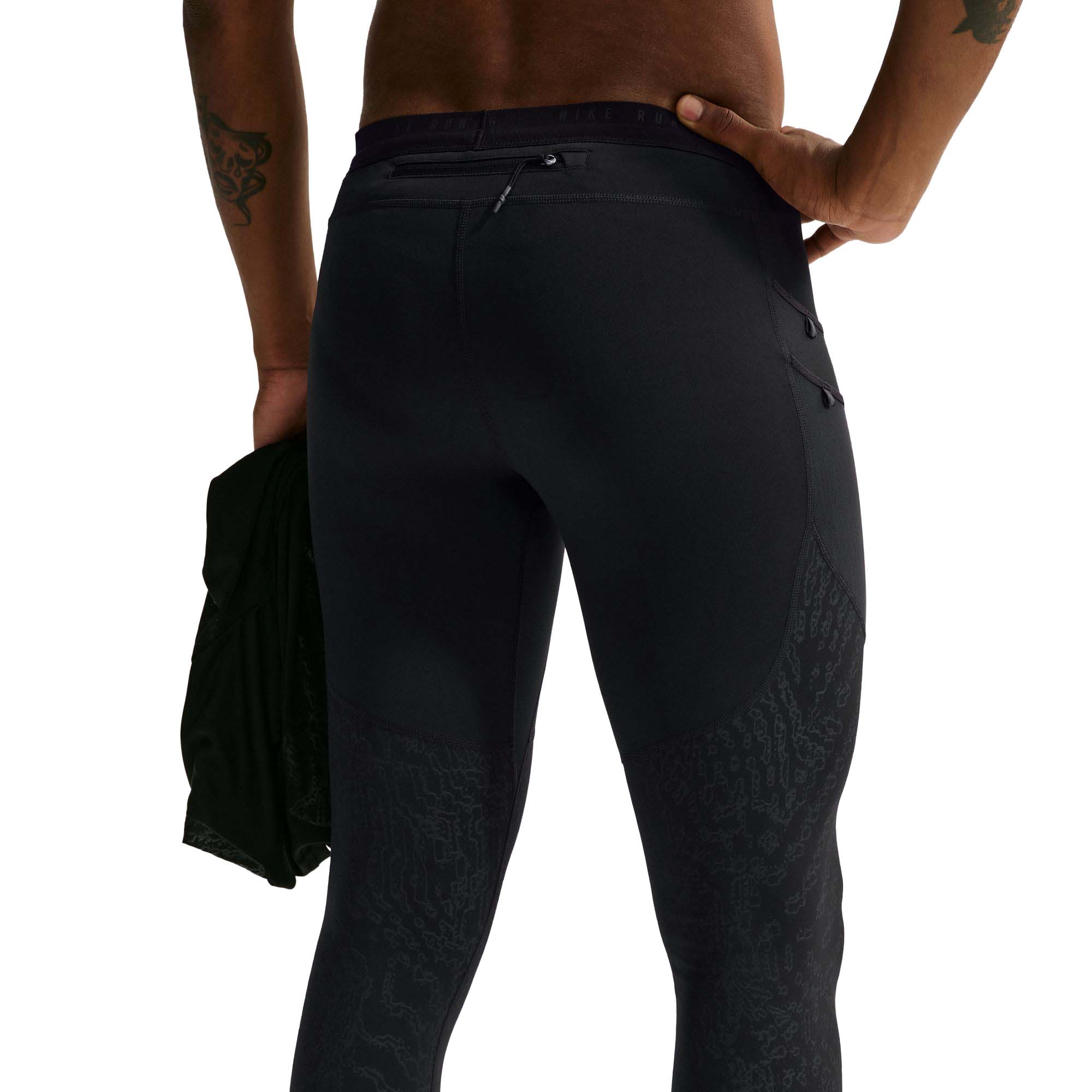 Nike Stride Dri-FIT Winterized Løpetights Herre Sort