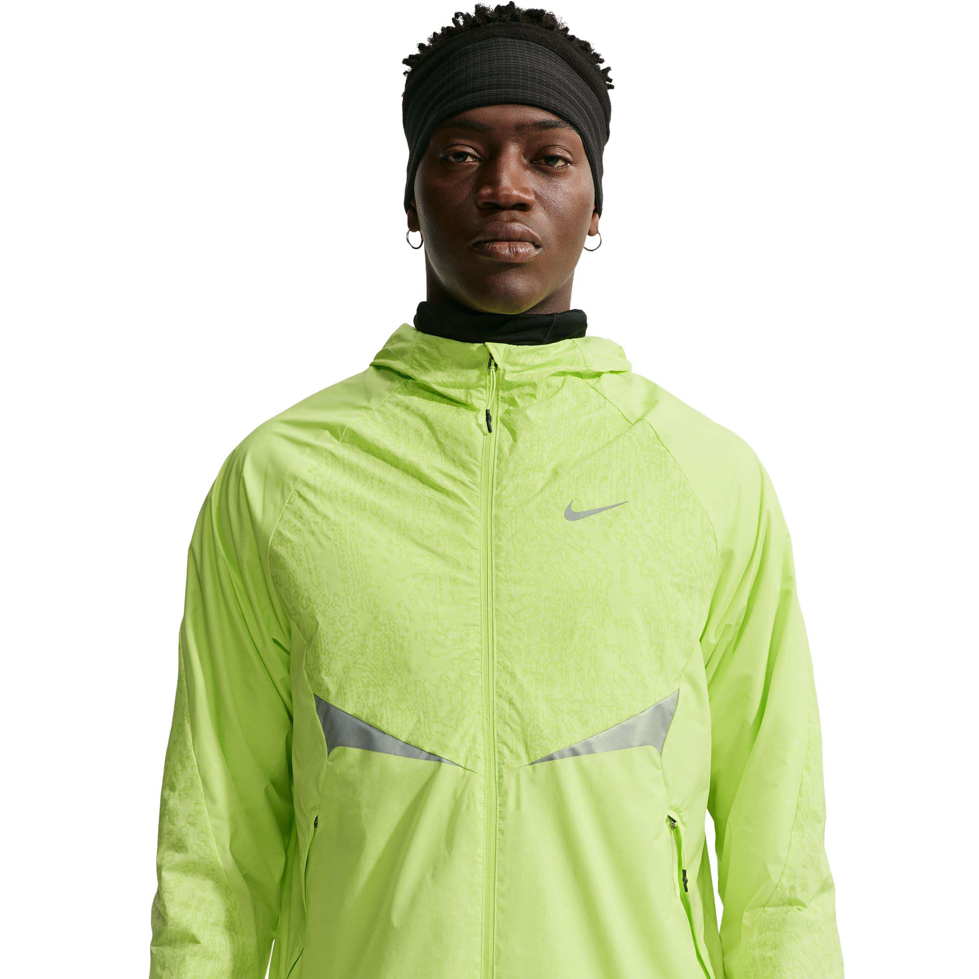 Nike Stride Therma-FIT Repel Winterized Løpejakke Herre Gul