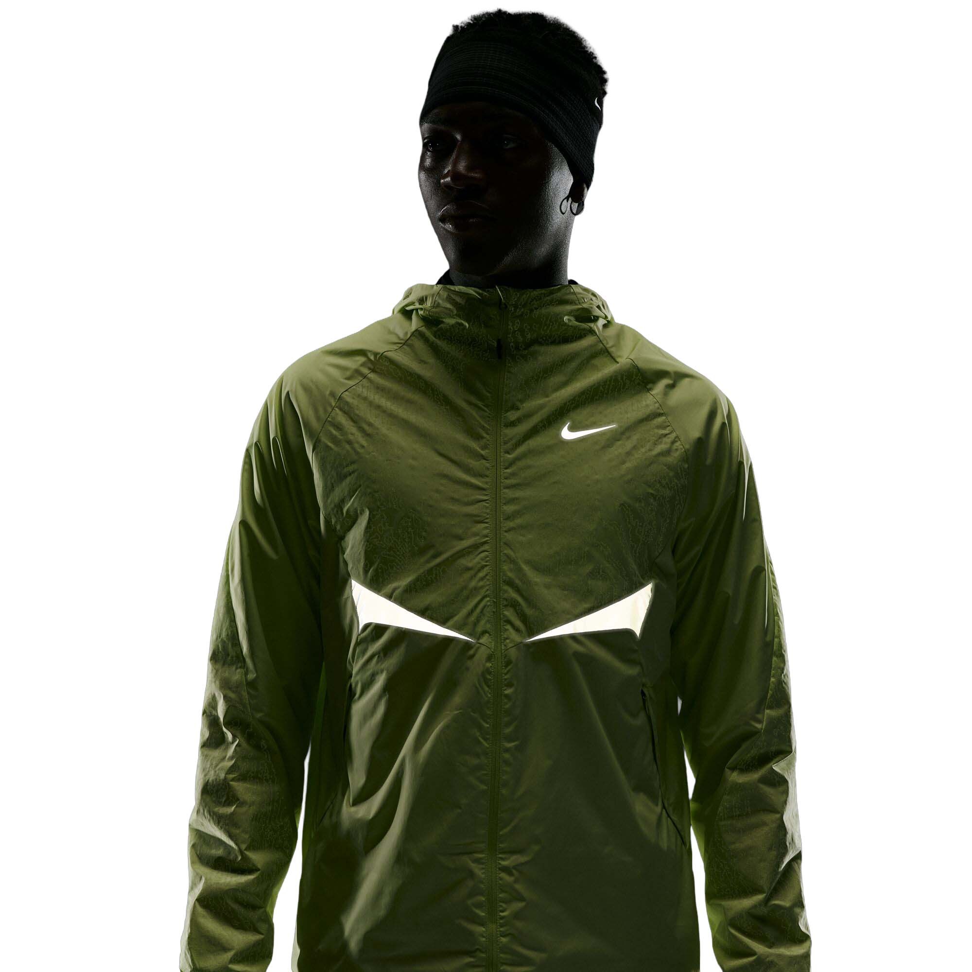 Nike Stride Therma-FIT Repel Winterized Løpejakke Herre Gul