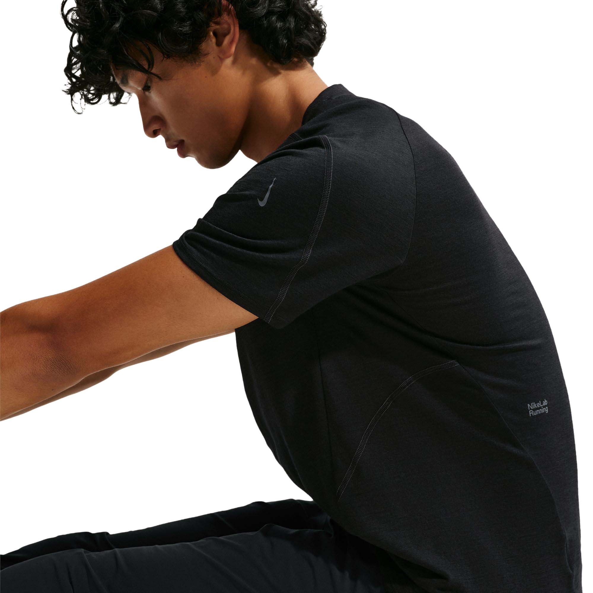 Nike NikeLab Wool Running T-skjorte Herre Sort
