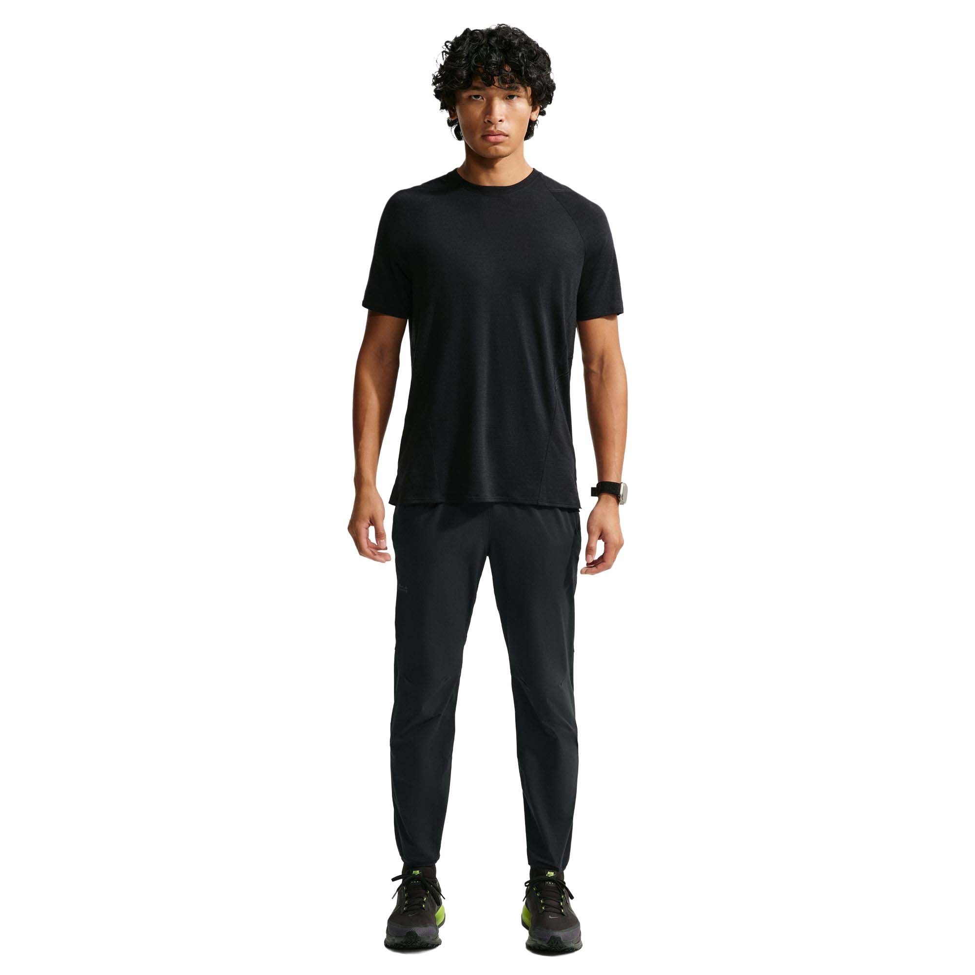 Nike NikeLab Wool Running T-skjorte Herre Sort