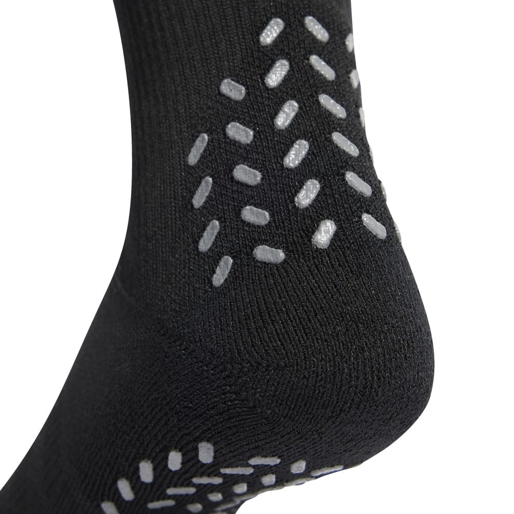 Adidas Grip Fotballstrømper Mid Cut Sort