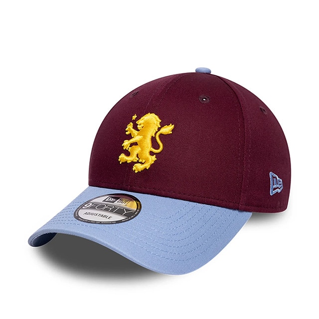 New Era Aston Villa Team 9FORTY Caps Burgunder/Blå