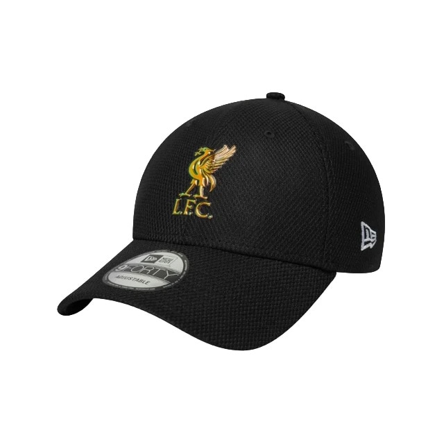 New Era Liverpool FC Iridescent 9FORTY Caps Sort/Gull