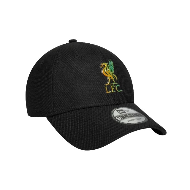 New Era Liverpool FC Iridescent 9FORTY Caps Sort/Gull