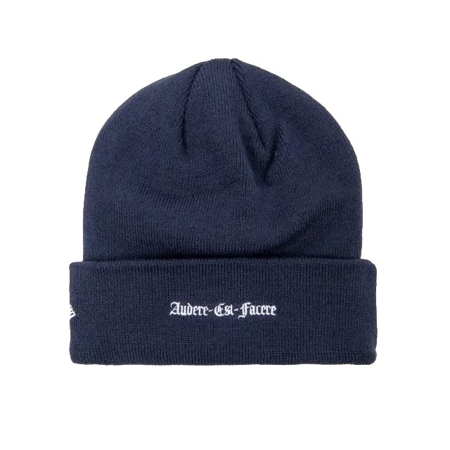 New Era Tottenham Cuff Knit Beanie Marine/Hvit