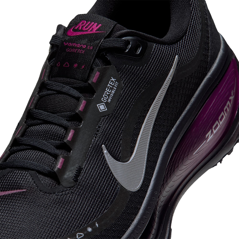 Nike Vomero 18 GTX Løpesko Dame Sort/Lilla