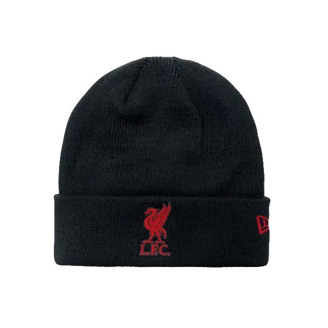 New Era Liverpool FC Gradient Cuff Beanie Sort/Rød