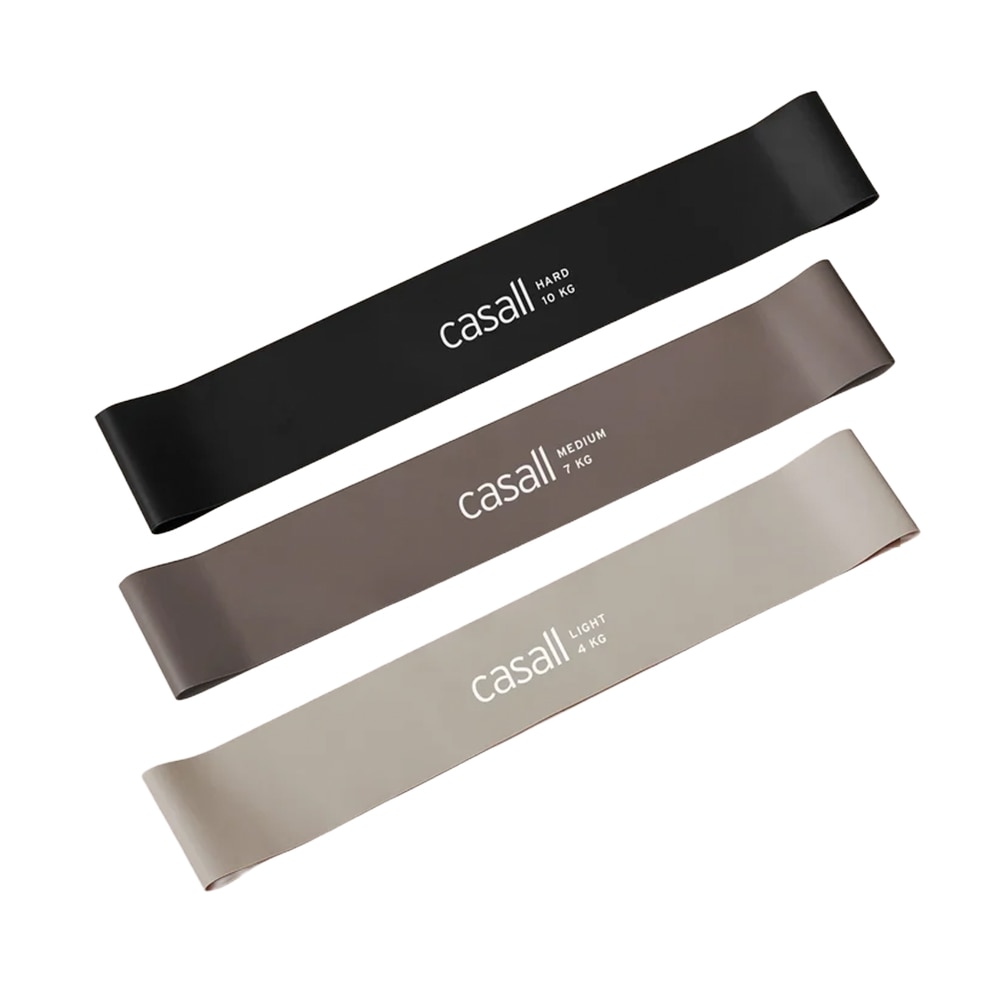 Casall Rubber Bands 3pack Treningsstrikk Flerfarget