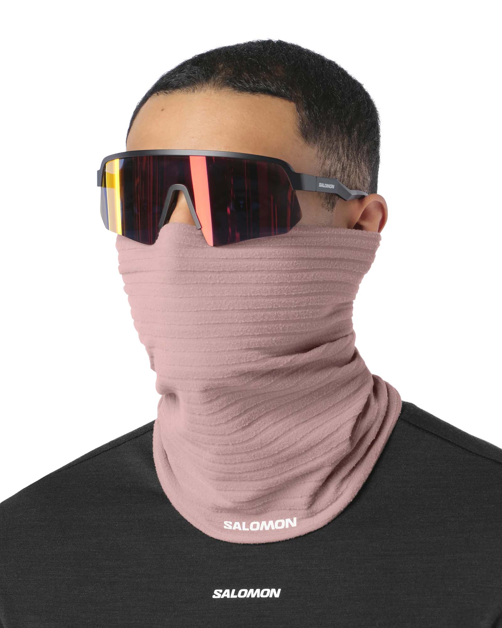 Salomon Warm Neck Halsvarmer Unisex Lys Rosa