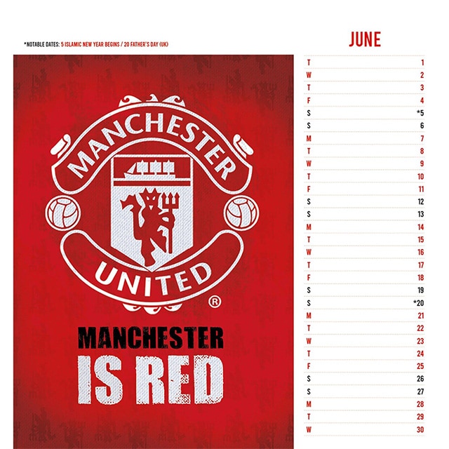 Official Product Manchester United Desk Kalender 2027
