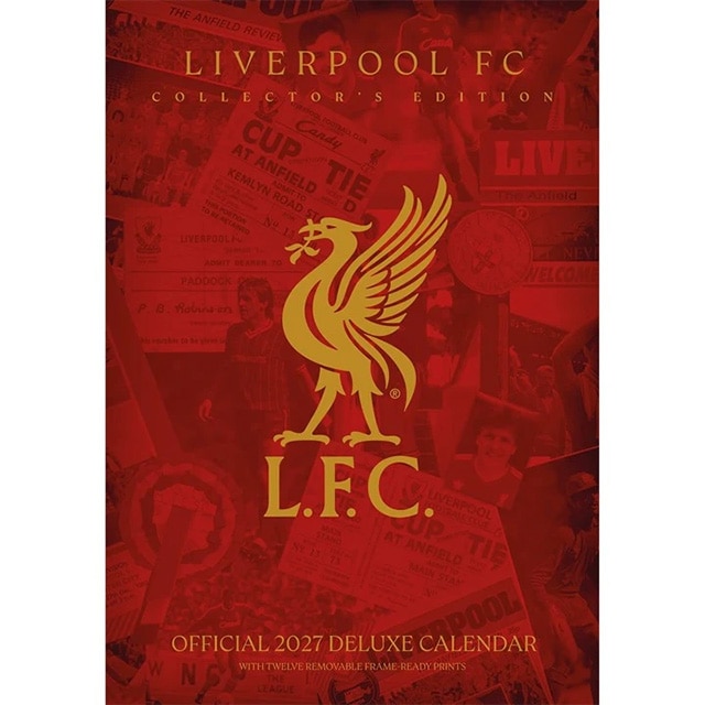Official Product Liverpool FC A3 Kalender 2027 Deluxe