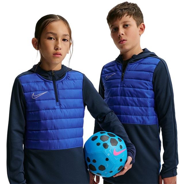 Nike Academy Therma-FIT Treningsgenser Winter Warrior Barn Blå/Marine