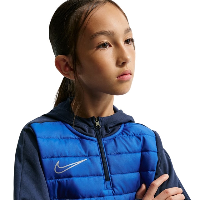 Nike Academy Therma-FIT Treningsgenser Winter Warrior Barn Blå/Marine