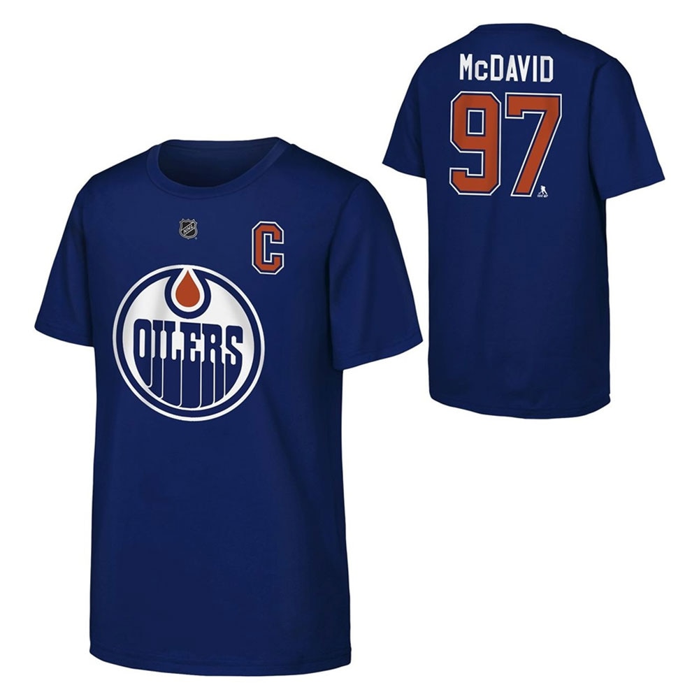 Outerstuff Captain T-Skjorte Edmonton Oilers McDavid 97