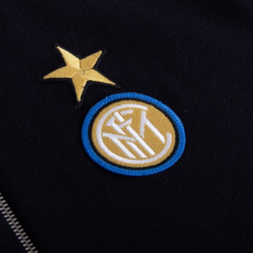 Copa Inter FC 1960's Retro Fotballjakke Sort/Blå