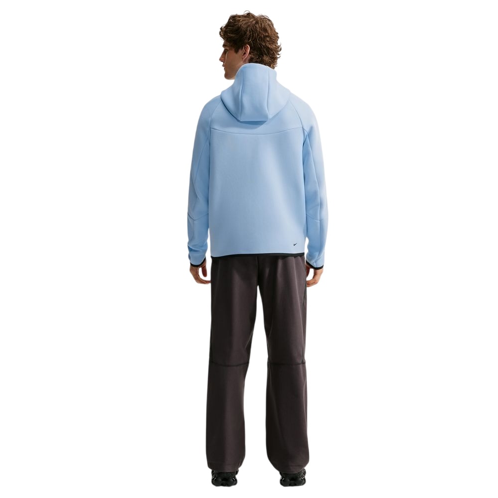 Nike Sportswear Tech Fleece Full-Zip Windrunner Hettegenser Lyseblå/Sort