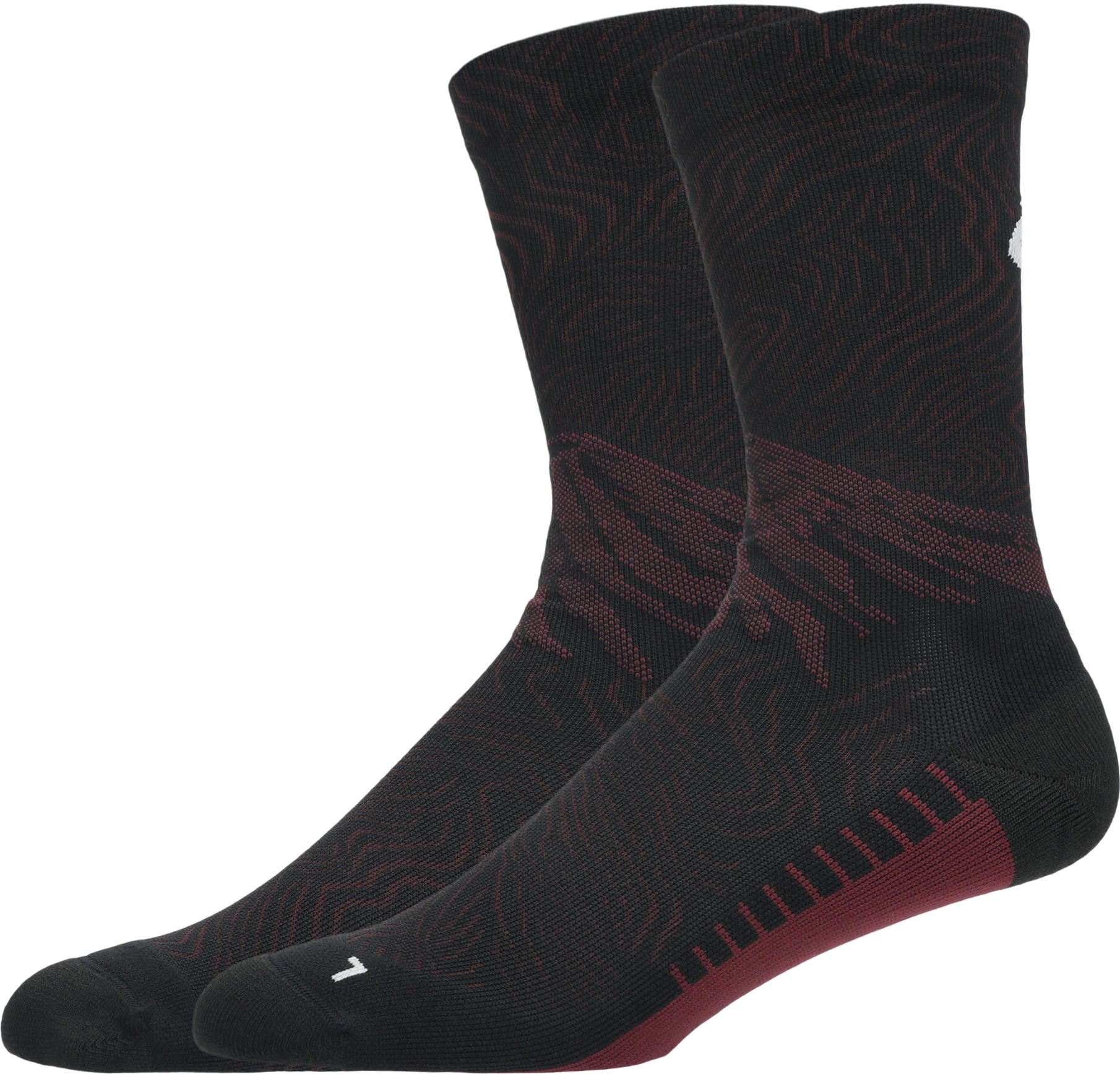 ASICS Fujitrail Graphic Crew Løpesokker Sort