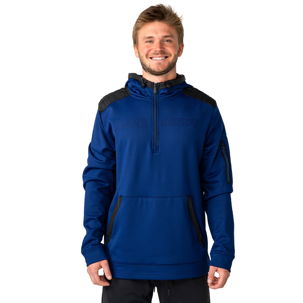 Bauer ODR 1/2 Zip Hettegenser Blå