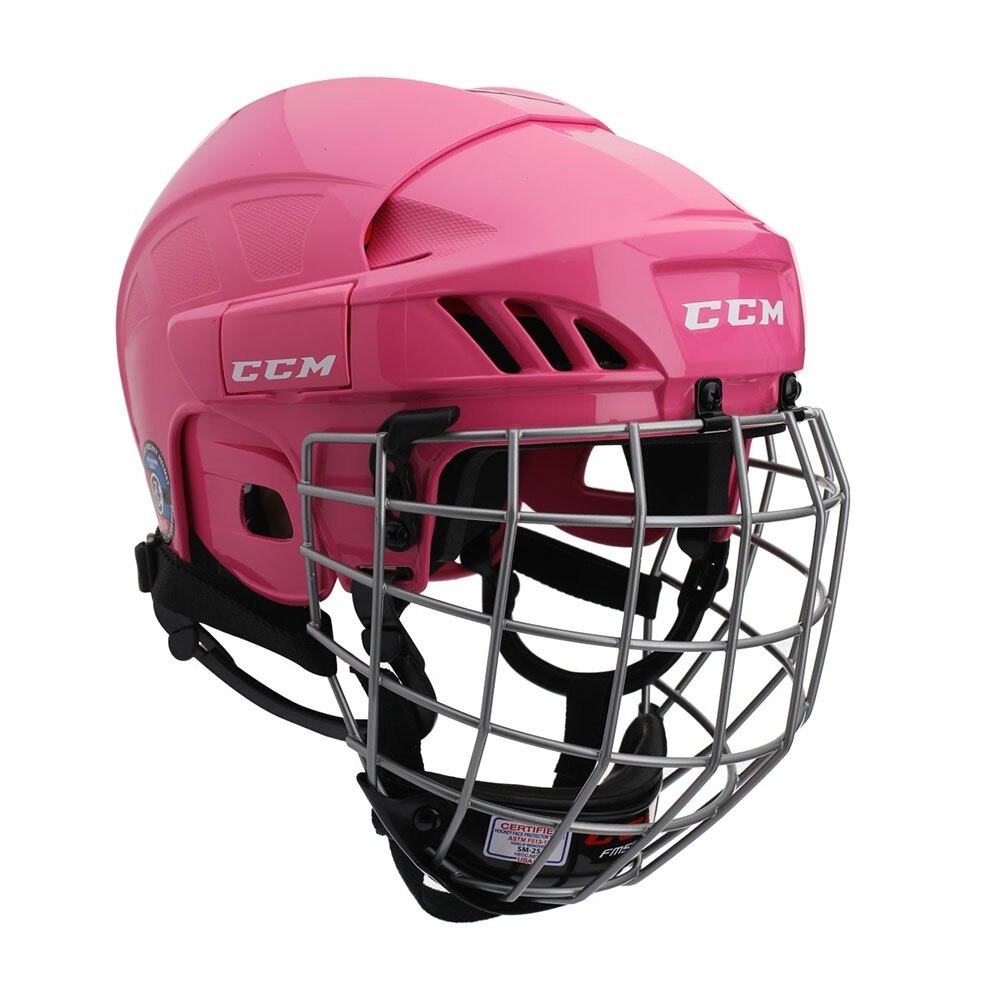 Ccm 50 Combo Hockeyhjelm Rosa