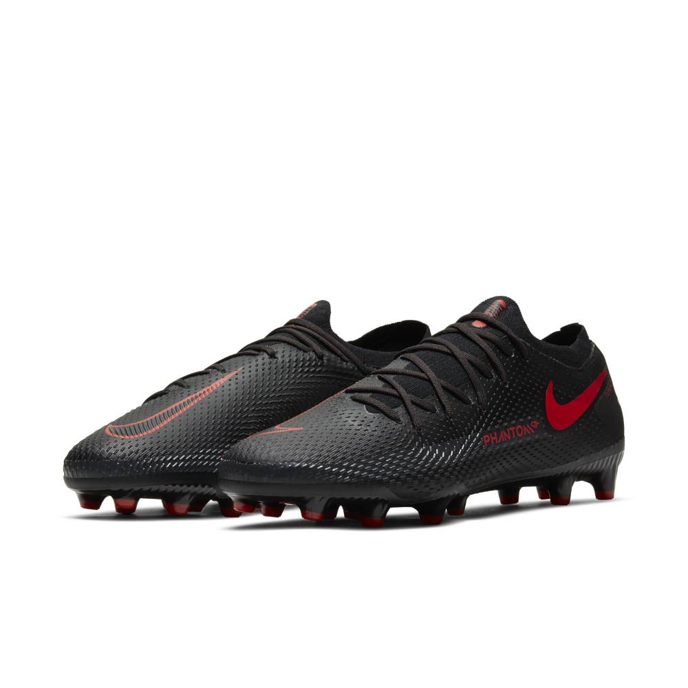 Nike Phantom GT Pro AG-Pro Fotballsko Black x Chile Red Pack