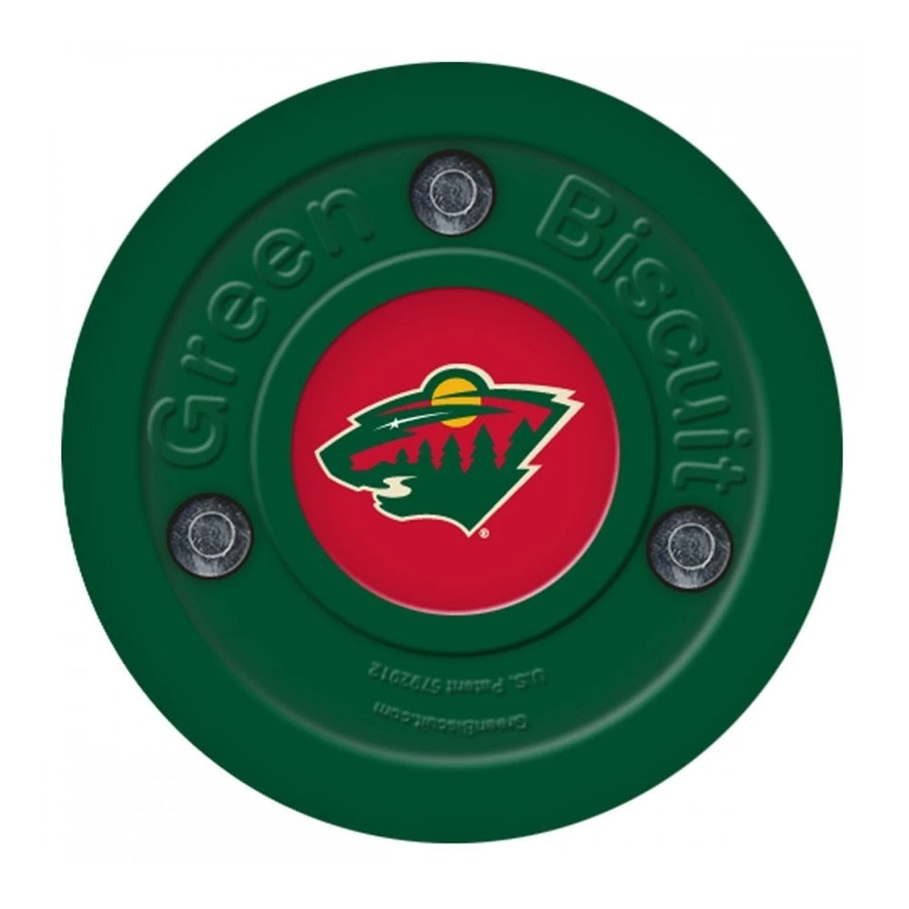 Green Biscuit Teknikk Puck Minnesota Wild