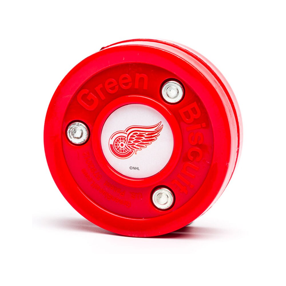 Green Biscuit Teknikk Puck Detroit Red Wings