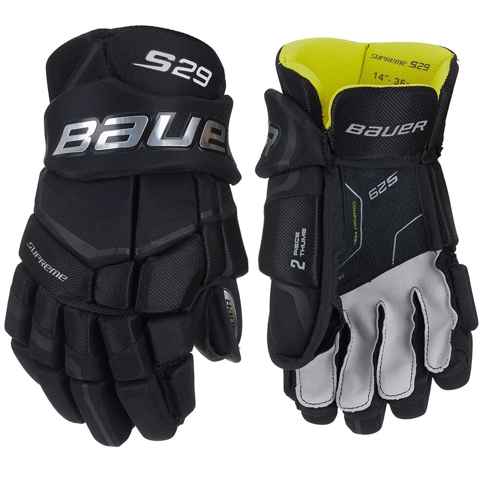 Bauer Supreme S29 Junior Hockeyhanske Svart
