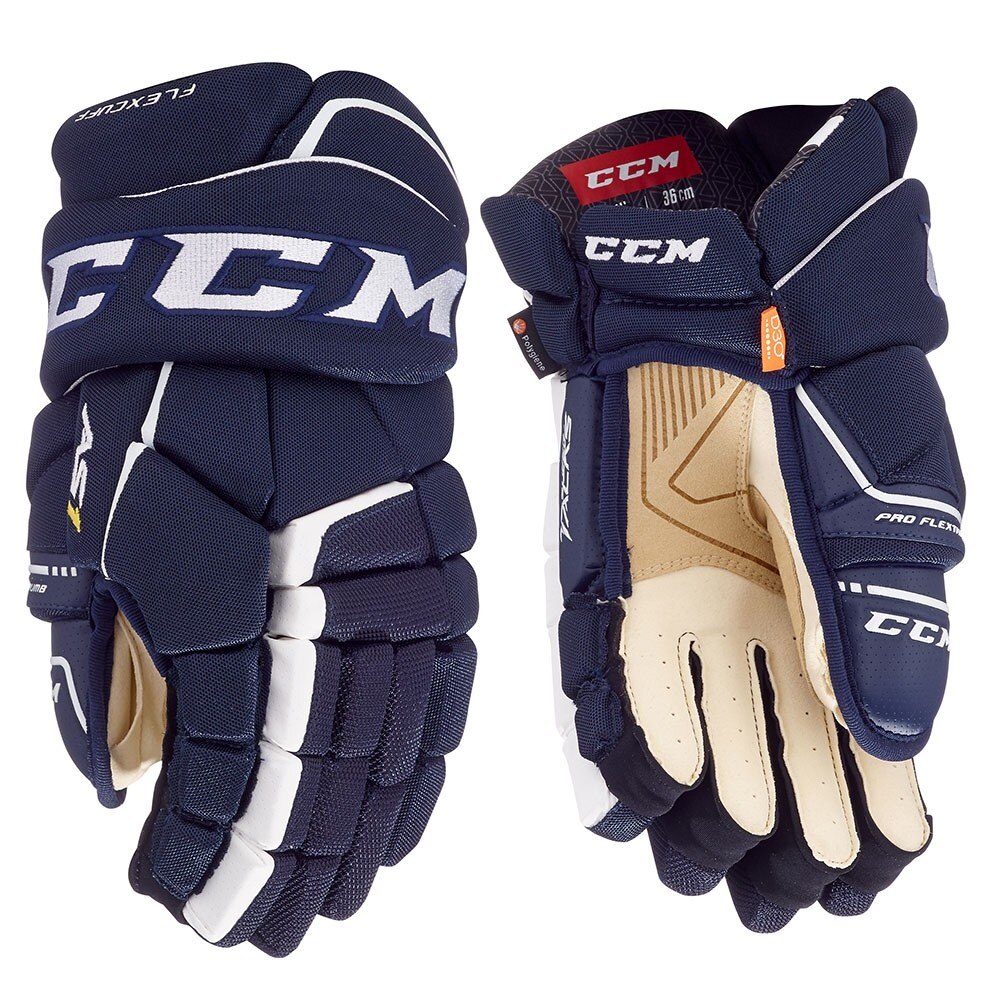 Ccm Super Tacks AS1 Junior Hockeyhanske Marine