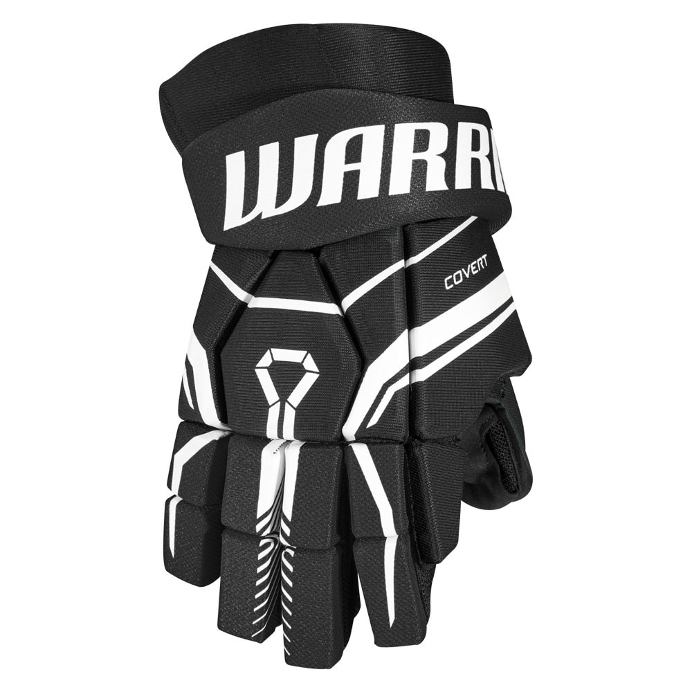 Warrior Covert QRE 40 Junior Hockeyhanske Svart