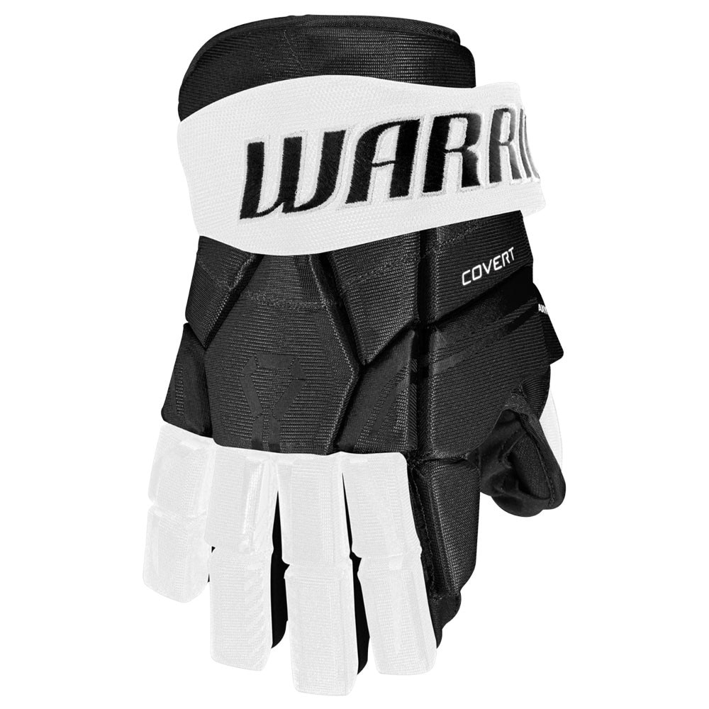 Warrior Covert QRE 30 Junior Hockeyhanske Svart/Hvit