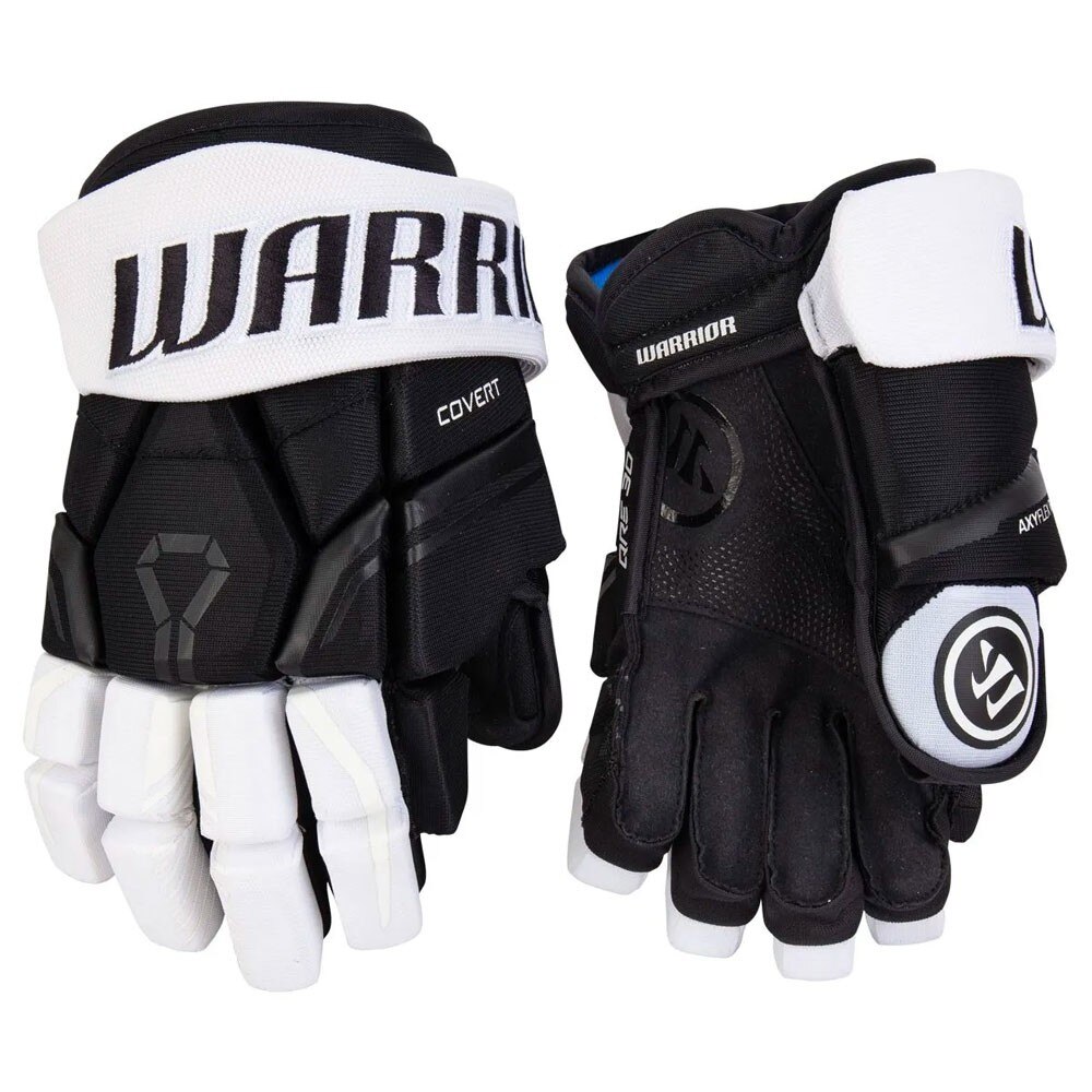 Warrior Covert QRE 30 Junior Hockeyhanske Svart/Hvit