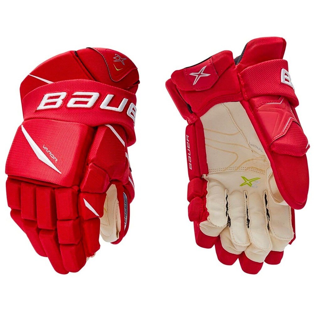 Bauer Vapor 2X Team Hockeyhanske Rød