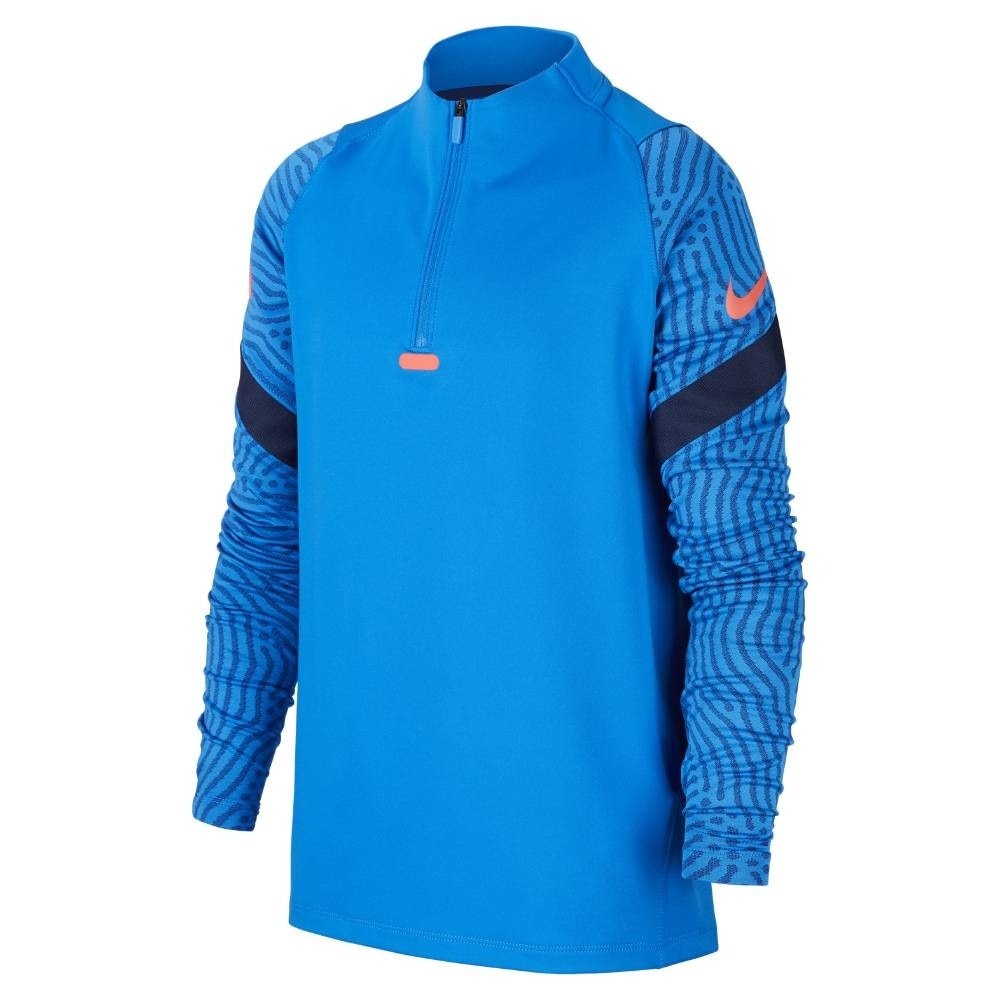 Nike Dry Strike Drill Fotballgenser Barn Blå