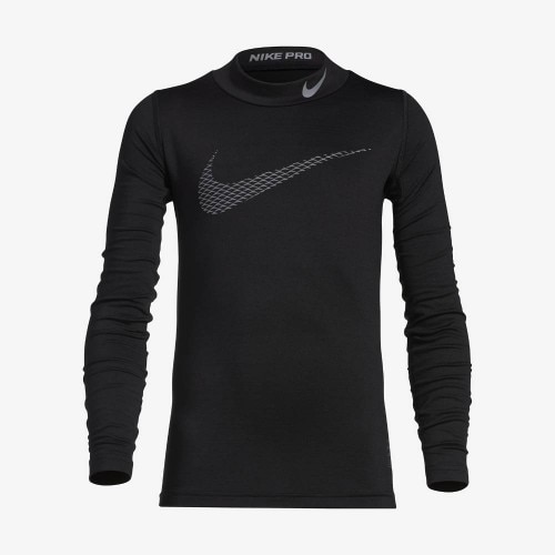 Nike Pro Warm Compression Langermet Mock Barn