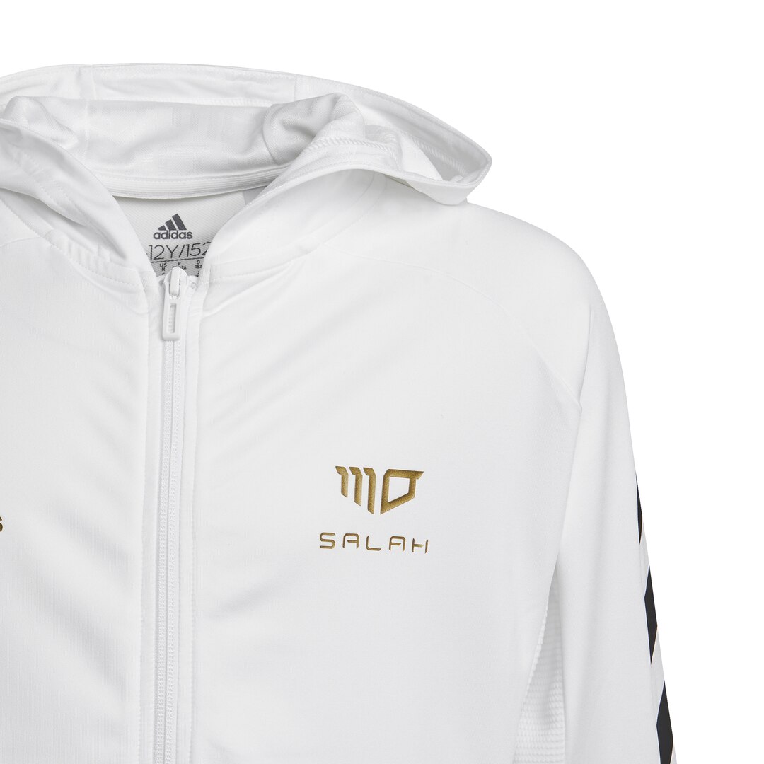 Adidas Salah Football-Inspired FullZip Hettegenser Barn