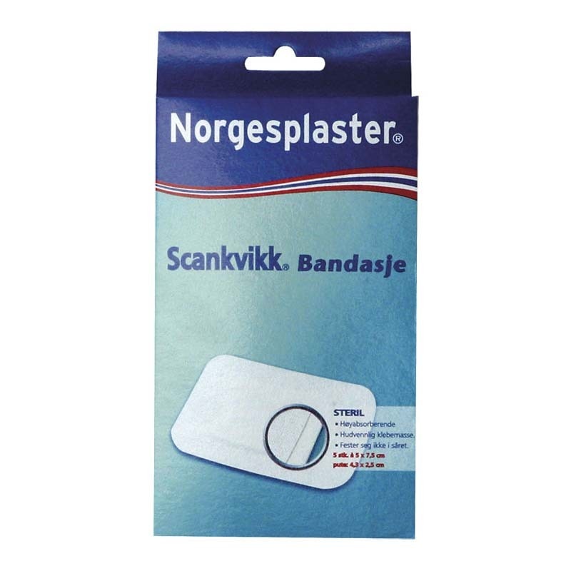 Norgesplaster Scansoft Steril Kompress
