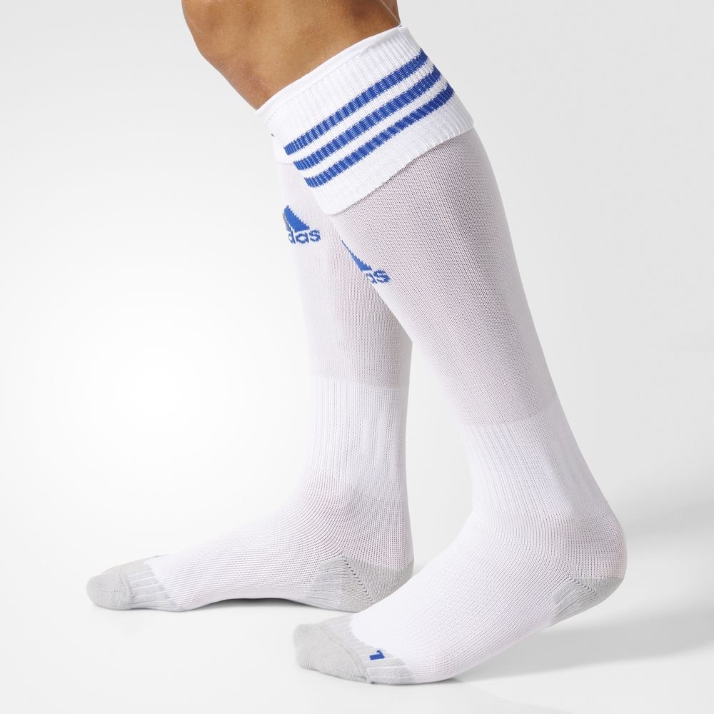 Adidas Adisock 12 Fotballstrømper Hvit/Blå